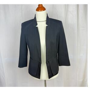 WHBM White House Black Market 3/4 sleeve blazer jacket 6